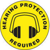 ACCUFORM SIGNS Hearing Protection Required Sign 