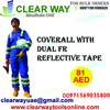 Coverall With Dual Fr Reflective Tape Dealer In Mussafah , Abudhabi ,uae