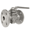 Two piece Flanged stainless steel ball Valve