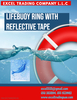 LIFE BUOY RINGS WITH REFLECTIVE TAPE 