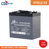 CSBattery 12V 55Ah Chargeable GEL Battery for Emergency-lighting/backup-power-supply/Electric-Wheel-Chair 