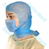 Delta-Medi Disposable PP or SMS non woven surgeon hood head cover disposable space cap