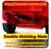 Reconmended  2wd Industrial Slope Lawn Mower With Remote Control Brush Cutter On Tracks