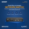 QNAP QSW-2104-2S 6-Port 10GbE/2.5GbE U ...